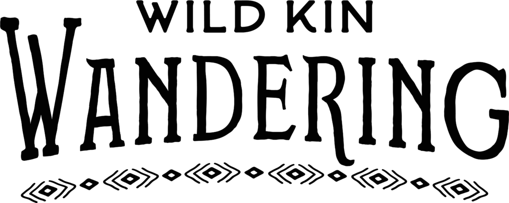 Logo for Wild Kin Wandering - Seattle Family Photographer